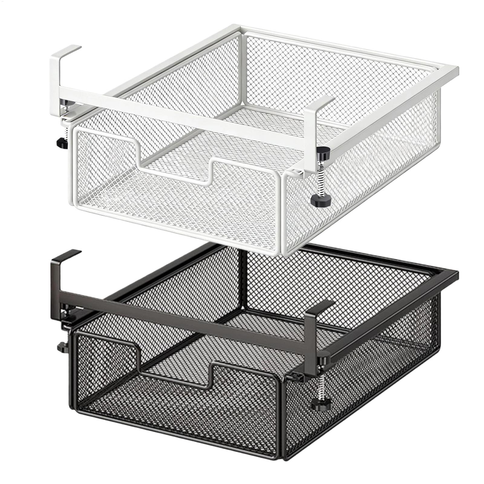 Home Office Furniture Sets - Rak Penyimpanan Geser di Bawah Meja