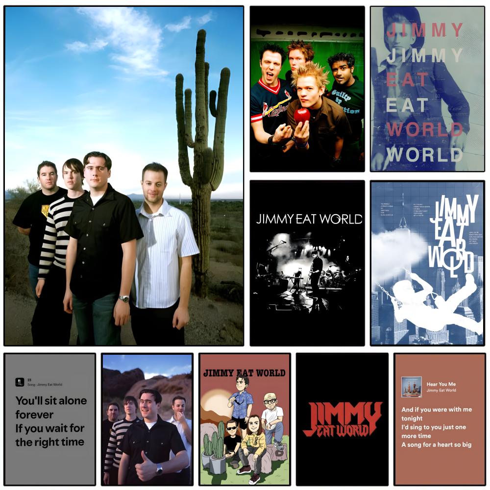 Home Office Alternative - Poster Band Rock Alternatif Emo Jimmy