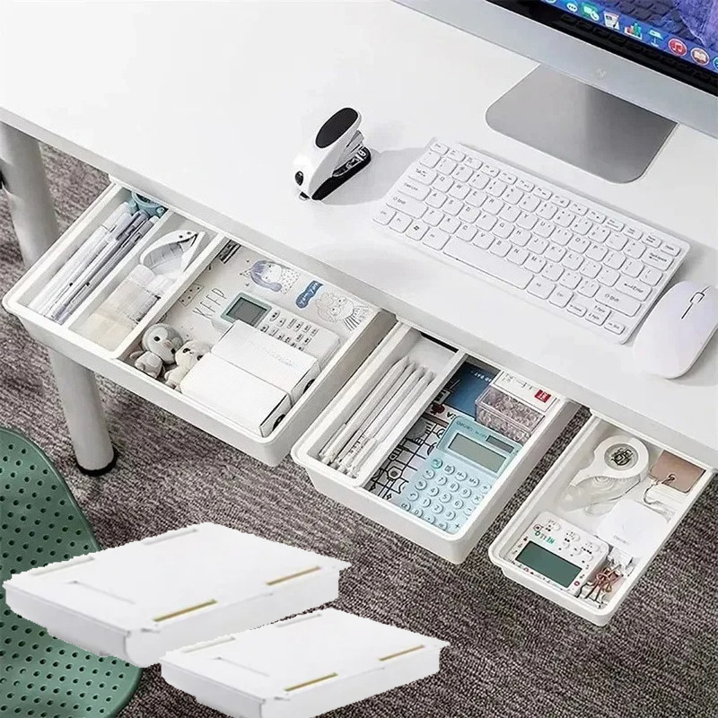 Home Office Furniture Sets - Kotak Penyimpanan Tersembunyi Kotak Laci Penyimpanan