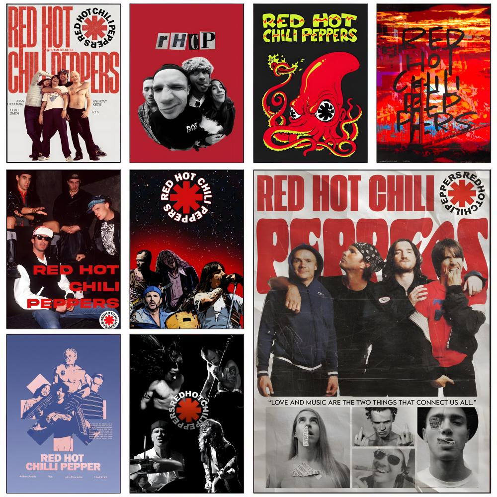 Home Office Alternative - Poster Rock Alternatif Red Hot C-chili