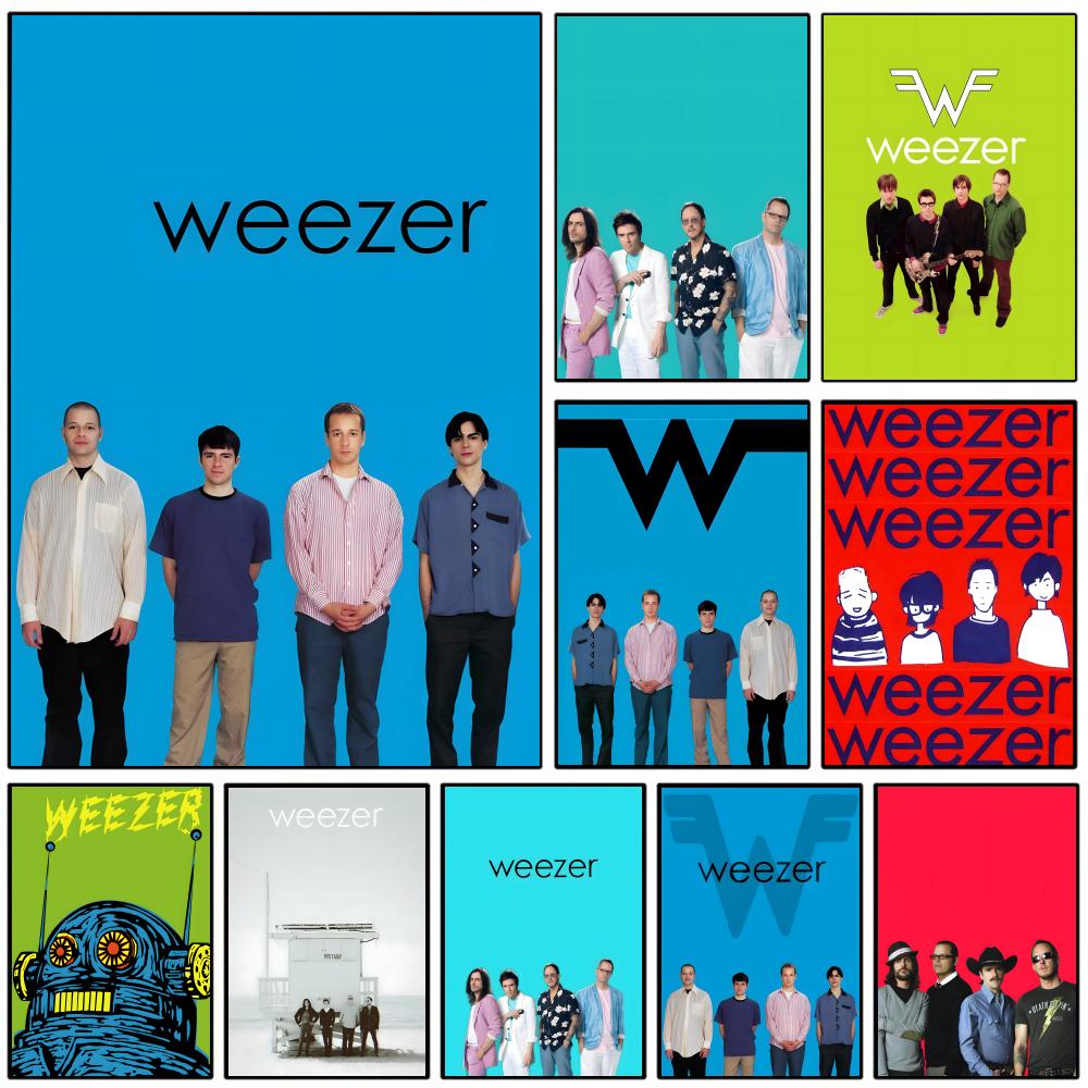 Home Office Alternative - Poster Band Rock Alternatif W Weezer