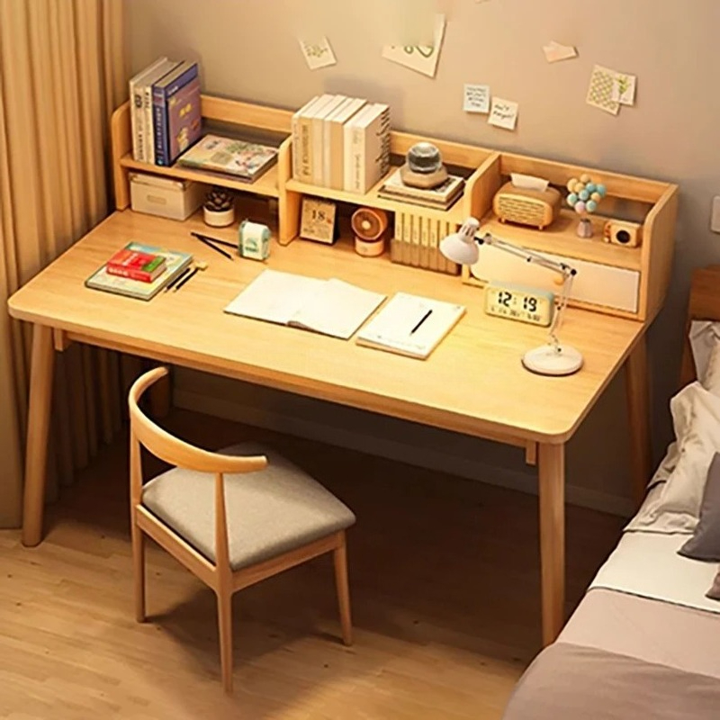 Home Office Furniture Sets - Set Meja dan Kursi Komputer Kayu