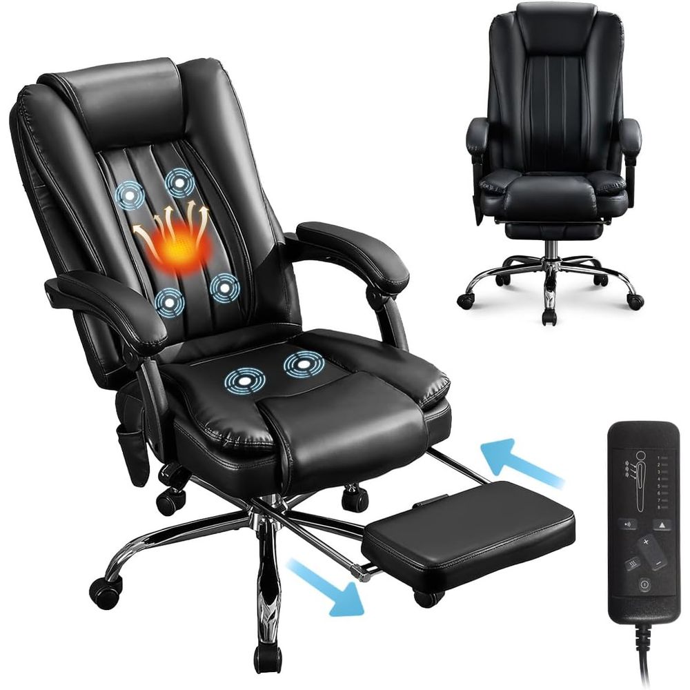 Home Office Or - Kursi Ergonomis Mewah dengan Sandaran Tinggi,