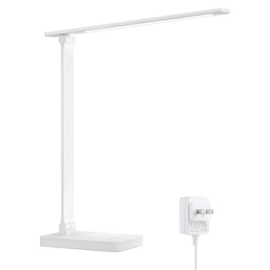 Home Office Desk - Lampu Meja LED, Lampu Meja Logam