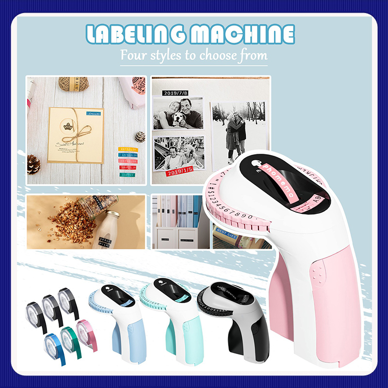 Label Maker Machine - Printer Label 3D Pita Label Timbul
