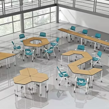 Home Office Furniture Sets - Set Meja dan Kursi Kelas Modern
