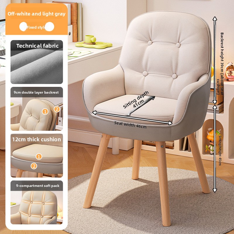 Home Office Desk - Kursi Komputer yang Indah, Kursi Belajar,