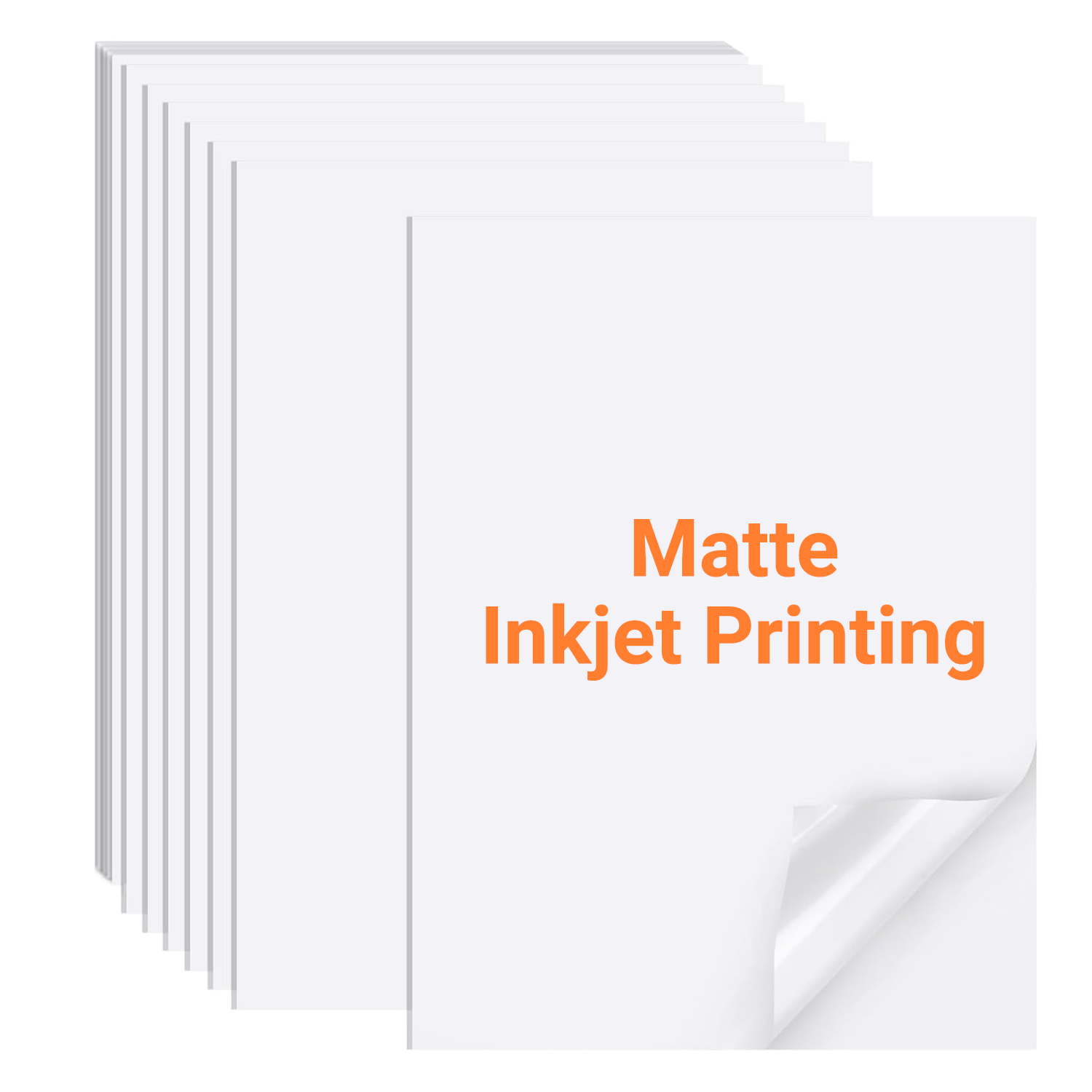 Label Maker Machine - 10/20/40 Buah Kertas Stiker Vinyl Matte
