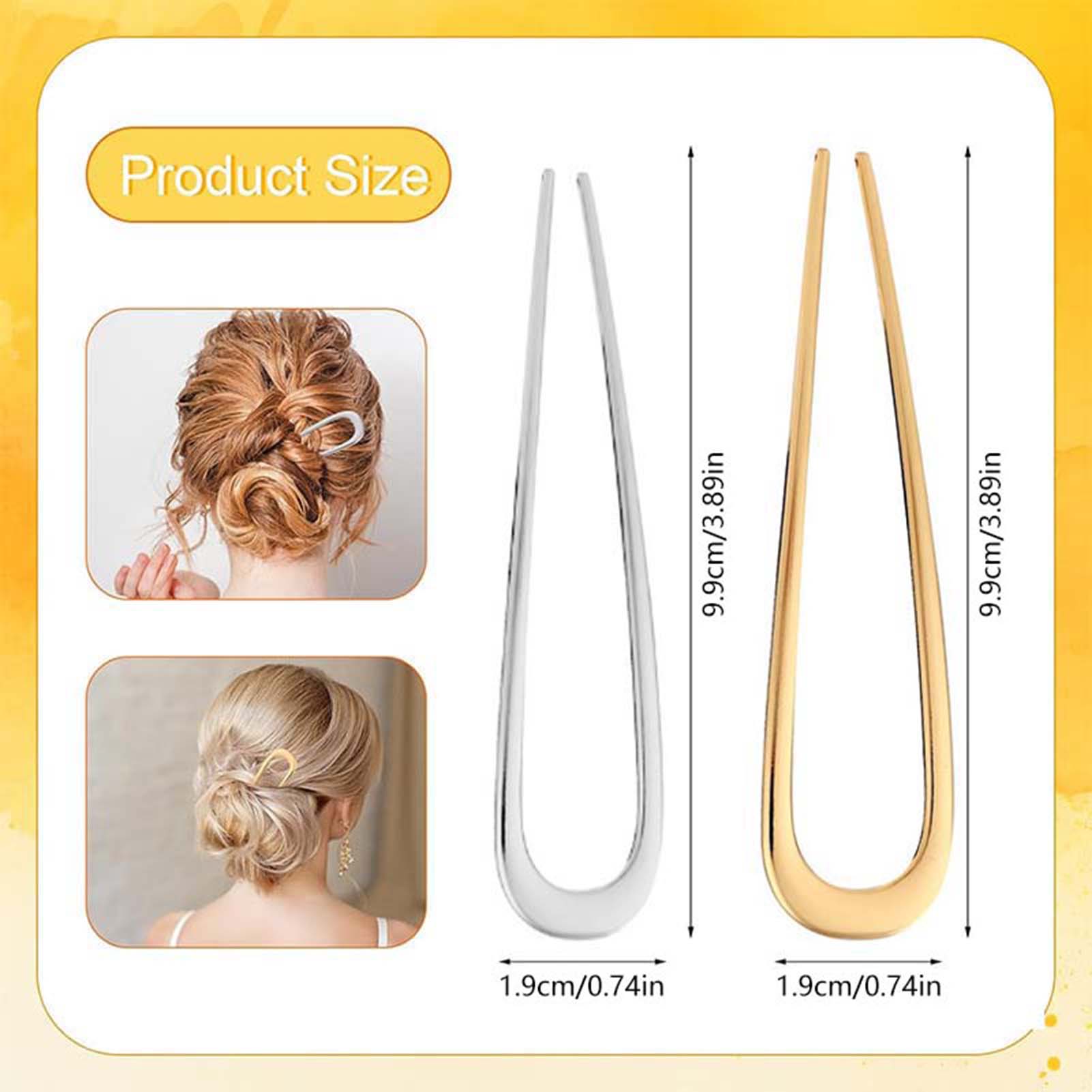 Jepit Rambut Bentuk U Prancis  - Home Office Or ulasan dan harga