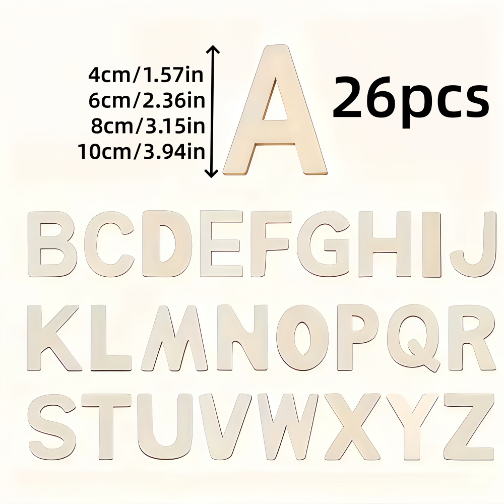 26 Buah Huruf Kayu yang Dapat  - Letter Tray Desk ulasan dan harga