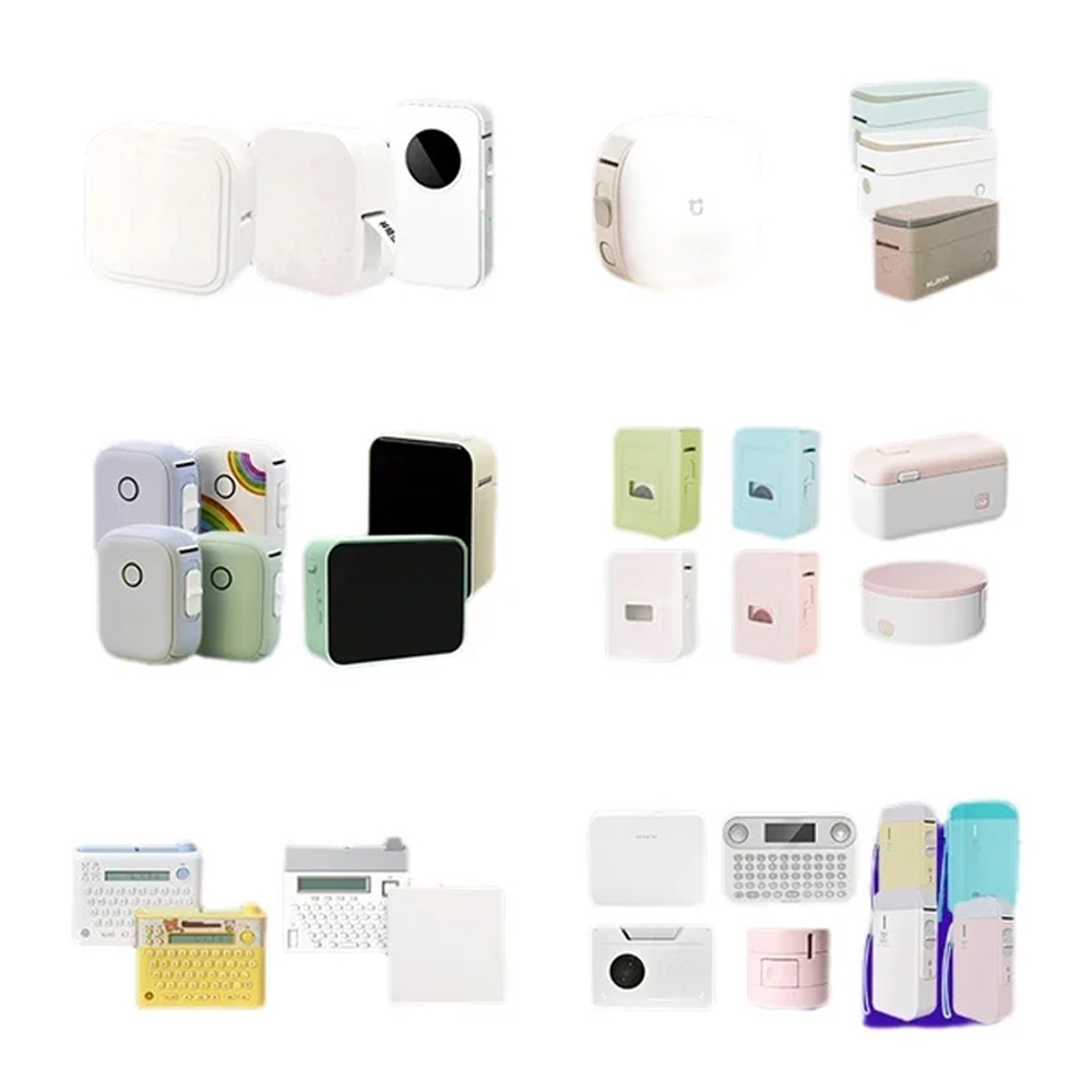 5pcs Kertas Label Putih 12mmx4 - Label Maker Machine ulasan dan harga