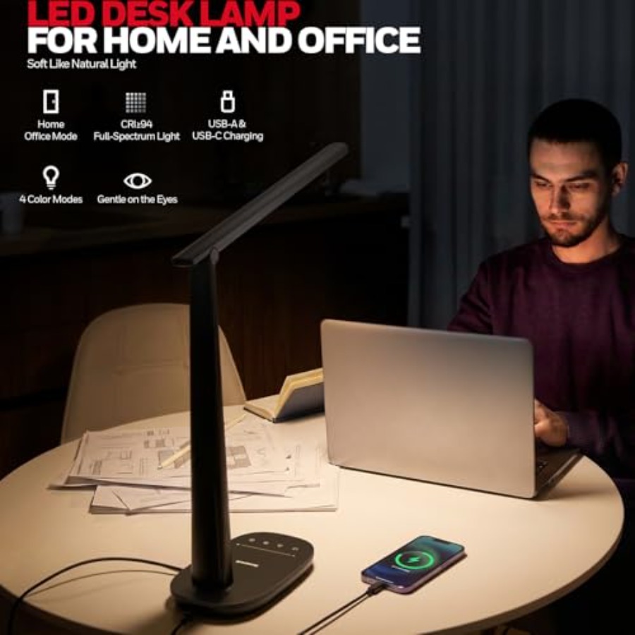 Lampu Meja LED untuk Kantor Ru - Home Office Desk ulasan dan harga