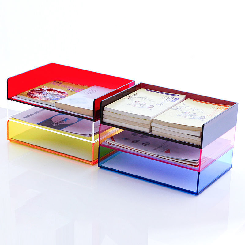 Rak Penyimpanan File Akrilik u - Letter Tray Desk ulasan dan harga