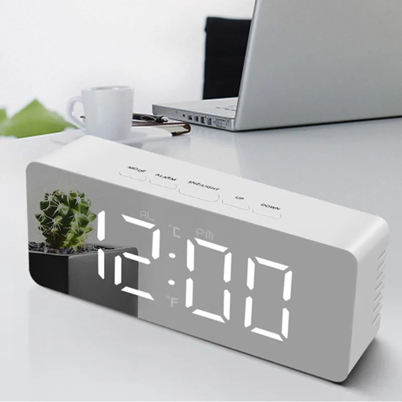 Jam Alarm Digital Jam Desktop  - Home Office Alternative ulasan dan harga