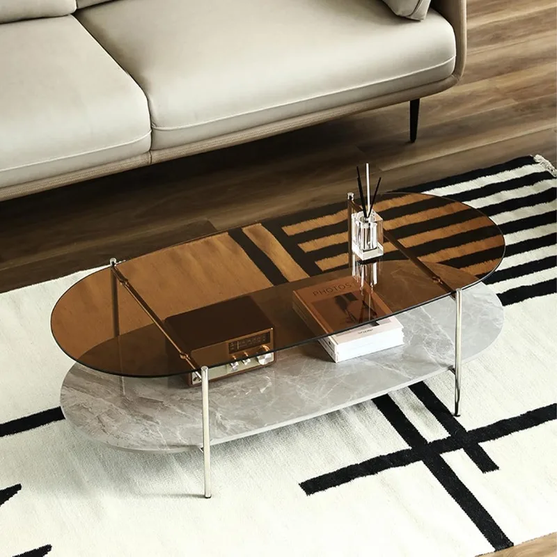 -Meja Kopi Kaca, Meja Kopi Mod - Home Office Quotes ulasan dan harga
