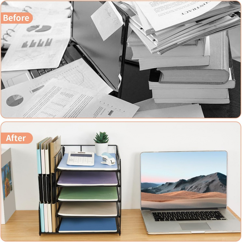Rak File 5 Tingkat Multi-Layer - Letter Tray Desk ulasan dan harga