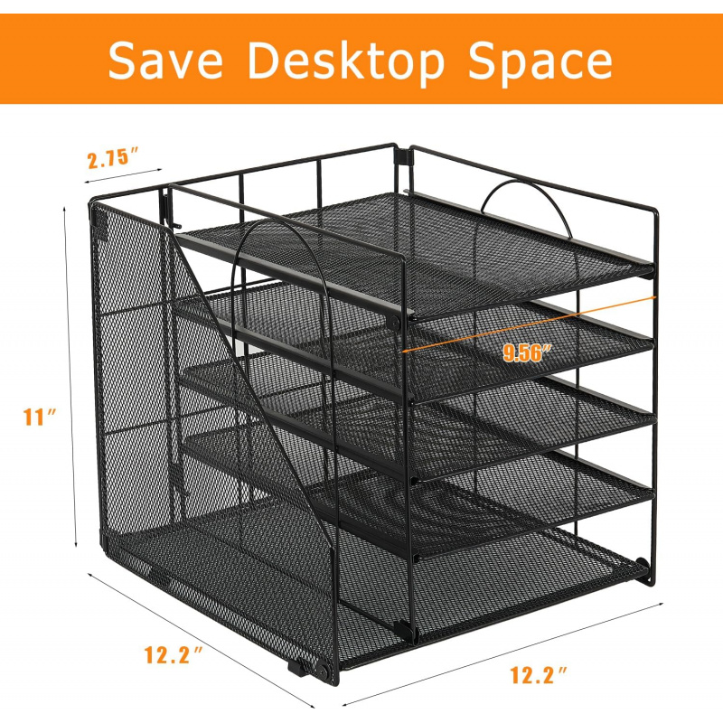 Rak File 5 Tingkat Multi-Layer - Letter Tray Desk ulasan dan harga