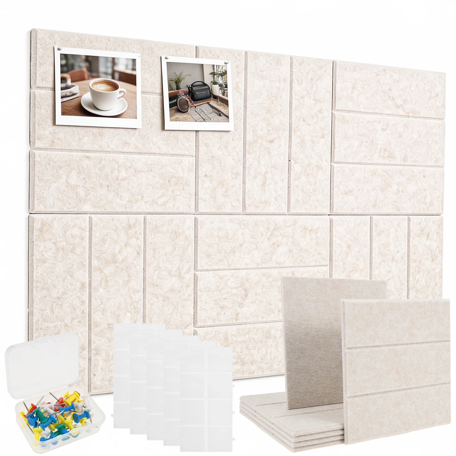 6/12 Buah Papan Buletin Felt,  - Home Office Alternative ulasan dan harga
