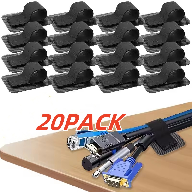 4/20 Buah Pengikat Kabel Perek - Home Office Desk ulasan dan harga