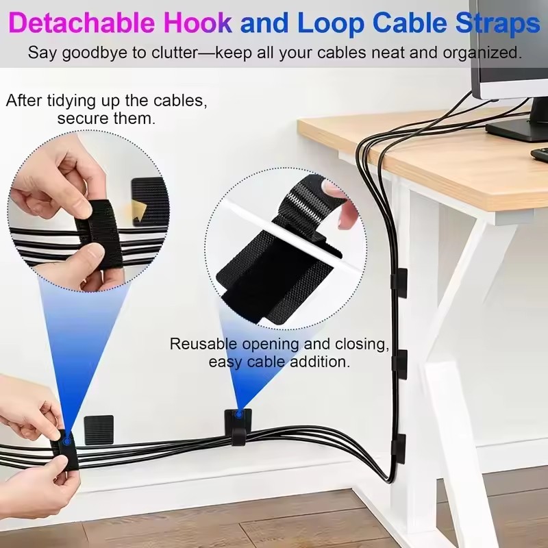 4/20 Buah Pengikat Kabel Perek - Home Office Desk ulasan dan harga