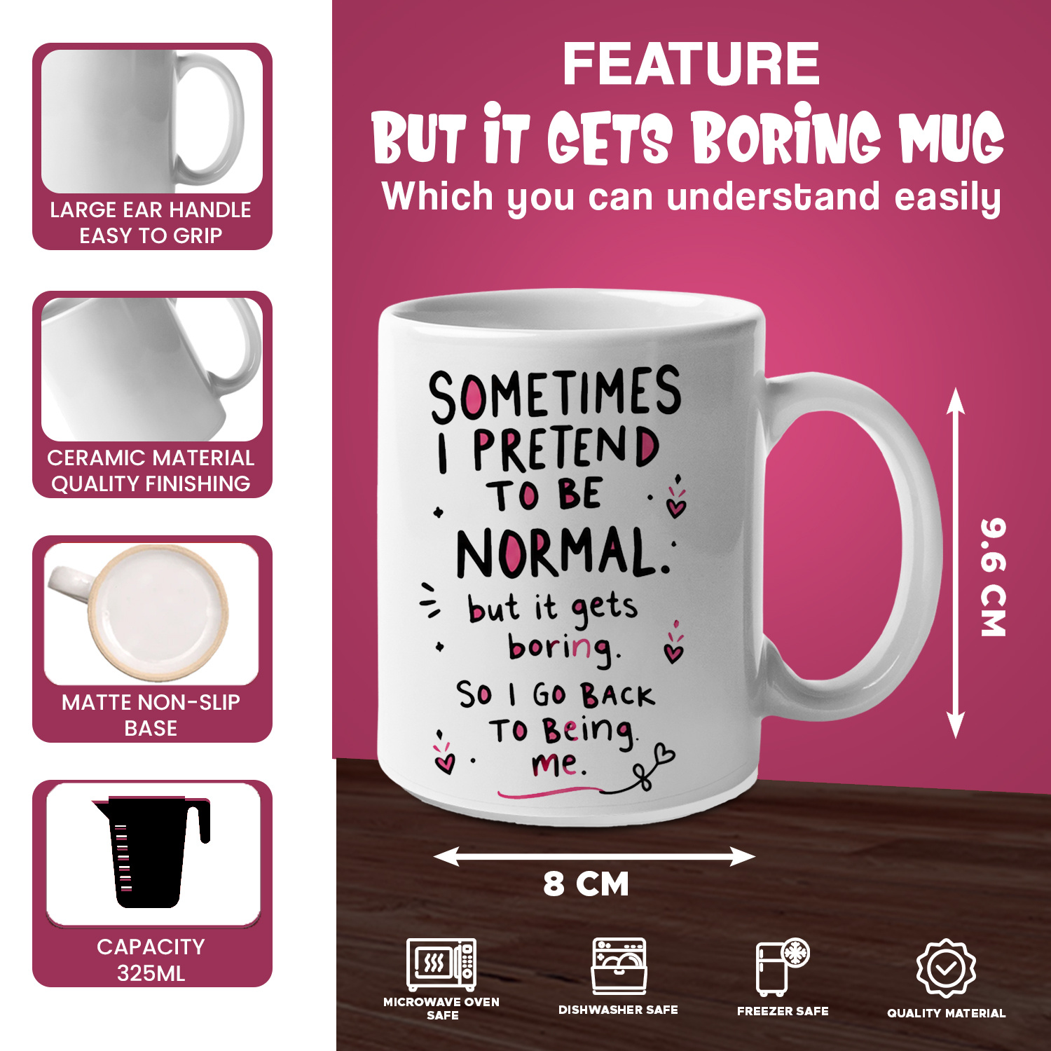 Terkadang Saya Berpura-pura No - Home Office Quotes ulasan dan harga