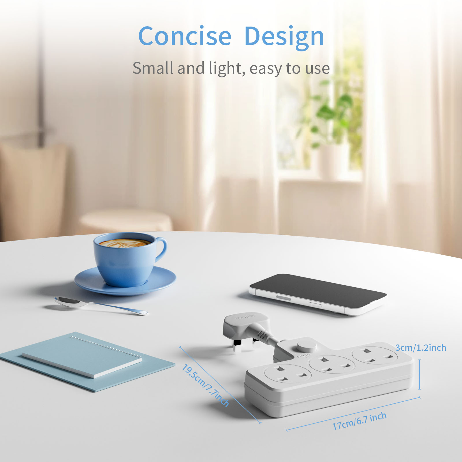 Stopkontak dinding colokan lis - Home Office Uk ulasan dan harga