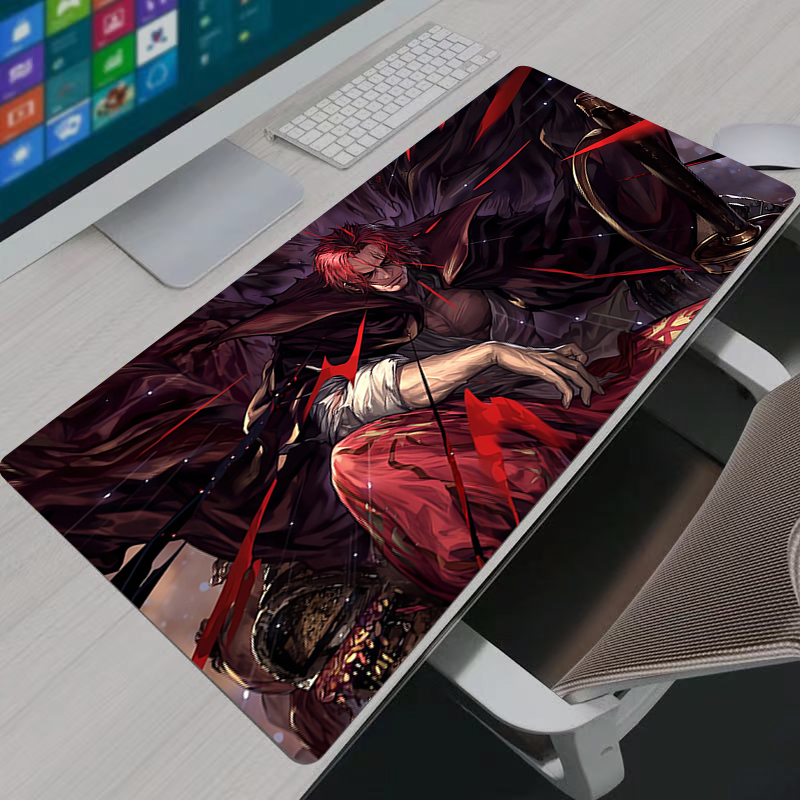 One Piece Shanks Mouse Pad Bes - Home Office Keyboard And Mouse ulasan dan harga
