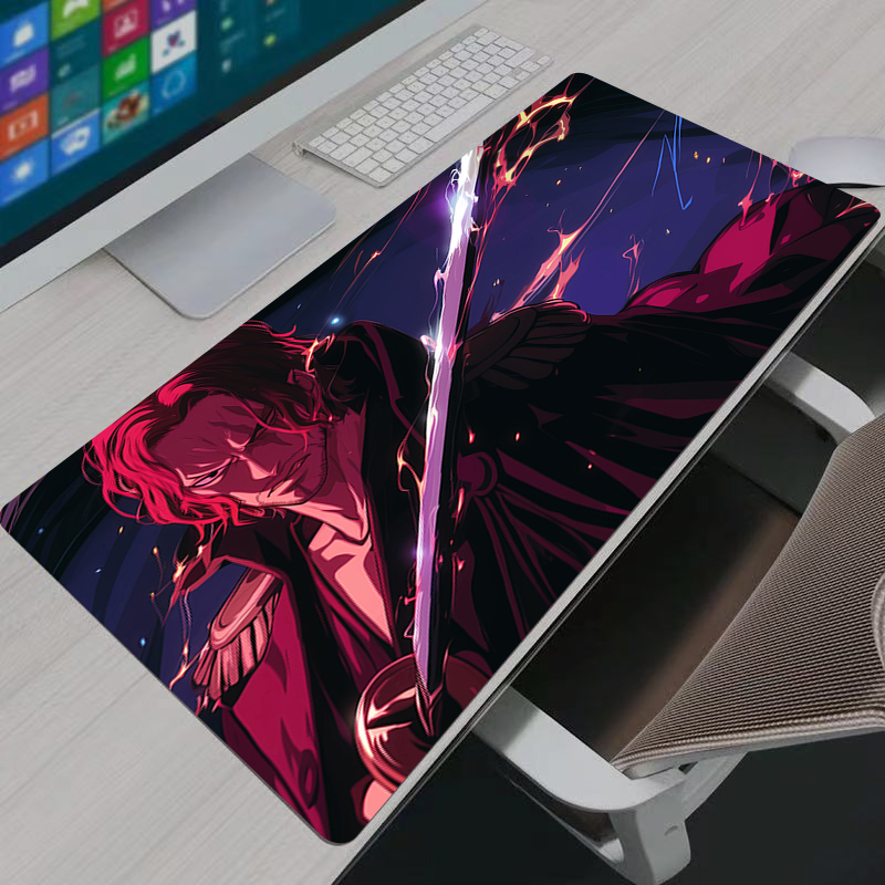 One Piece Shanks Mouse Pad Bes - Home Office Keyboard And Mouse ulasan dan harga