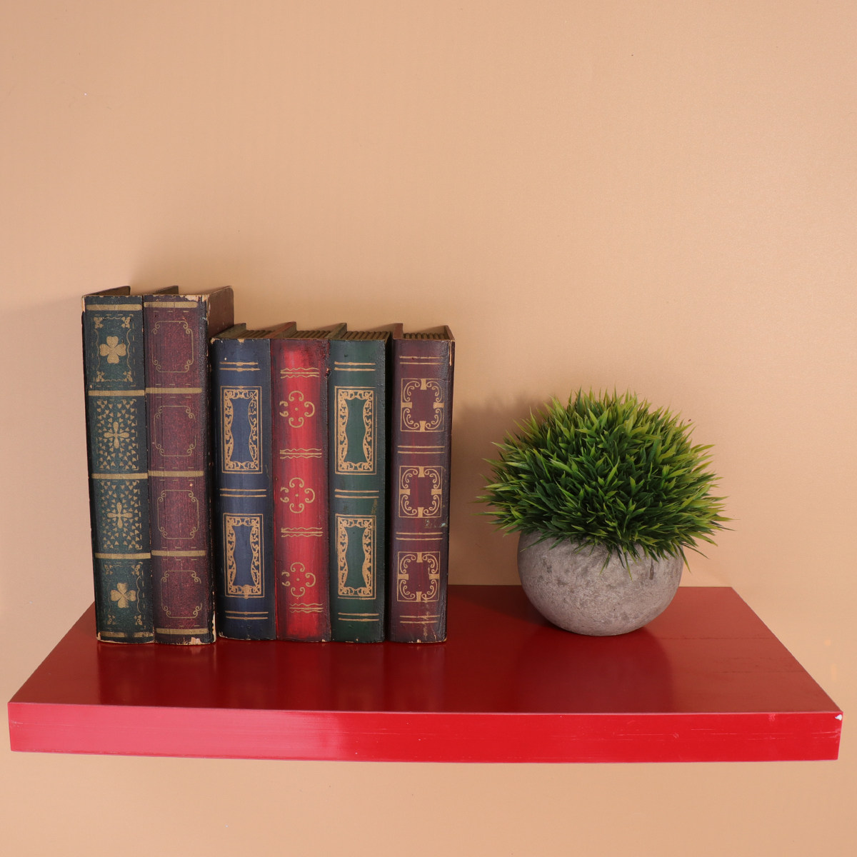 Rak Buku Dinding Satu Lapis Be - Home Office And Library ulasan dan harga