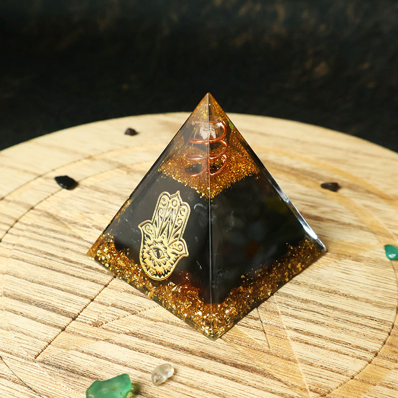 Piramida Resin Kristal Tangan  - Home Office Free ulasan dan harga