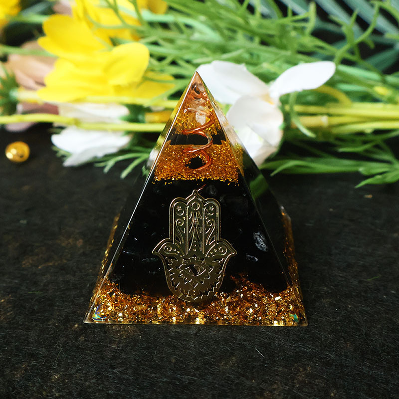 Piramida Resin Kristal Tangan  - Home Office Free ulasan dan harga