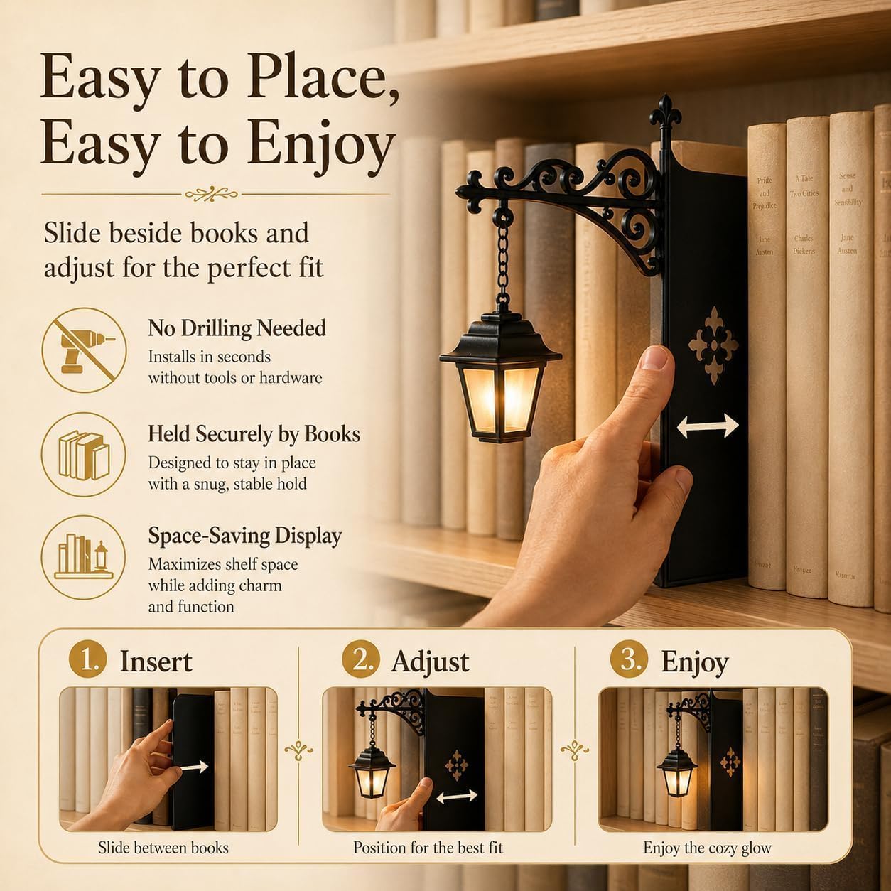 Lampu Baca Mini Vintage Bentuk - Home Office And Library ulasan dan harga