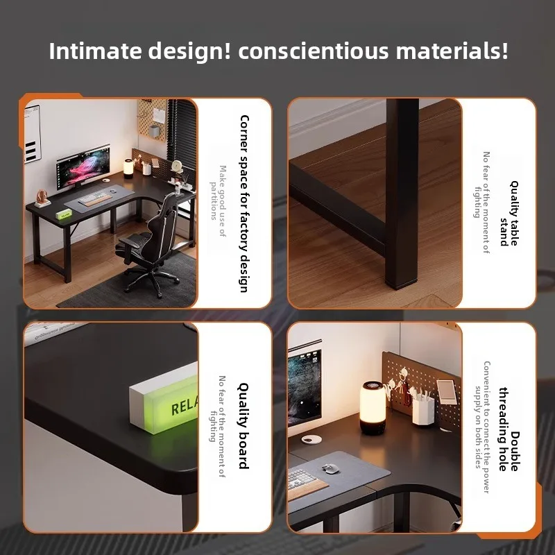 Meja komputer Meja sudut rumah - Home Office Furniture Sets ulasan dan harga
