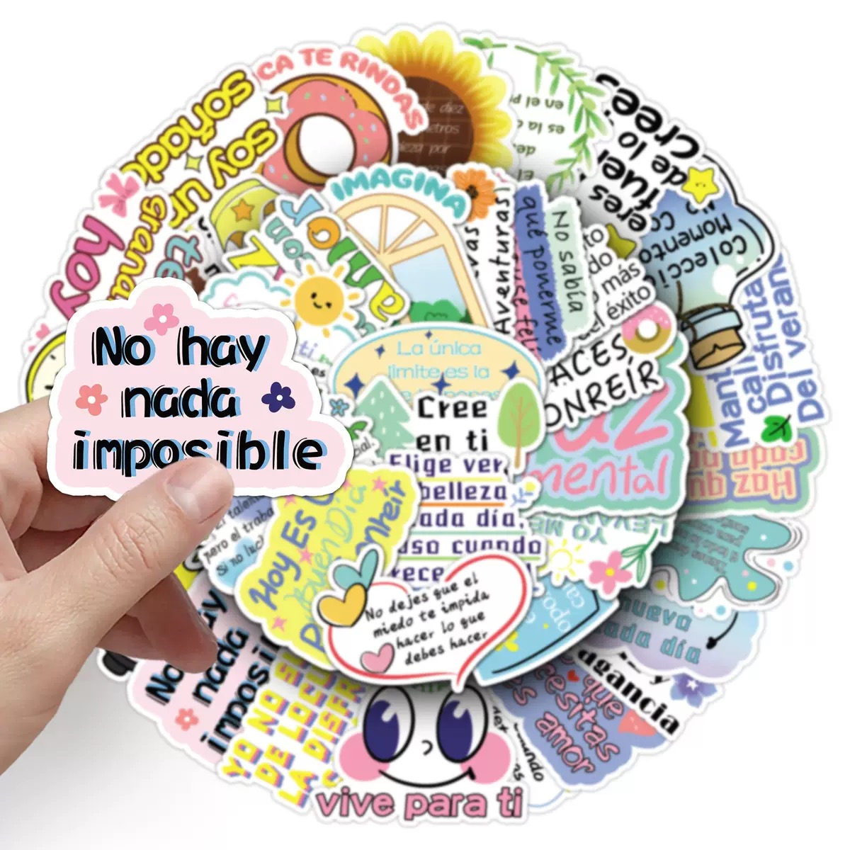 10/50 Buah Stiker Frasa Motiva - Home Office Quotes ulasan dan harga