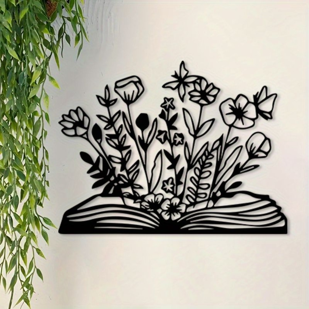 Seni Dinding Logam HL Bertema  - Home Office And Library ulasan dan harga
