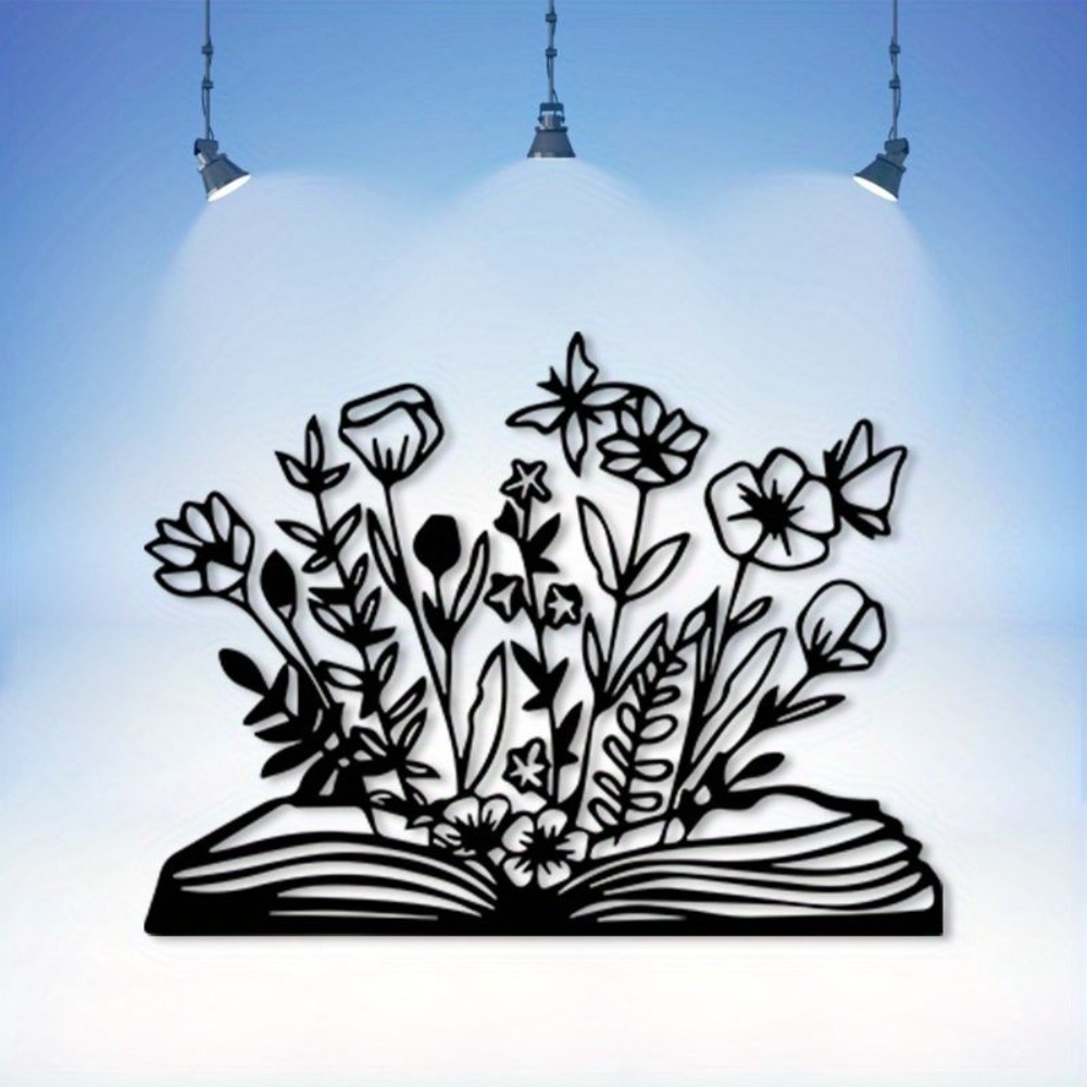 Seni Dinding Logam HL Bertema  - Home Office And Library ulasan dan harga