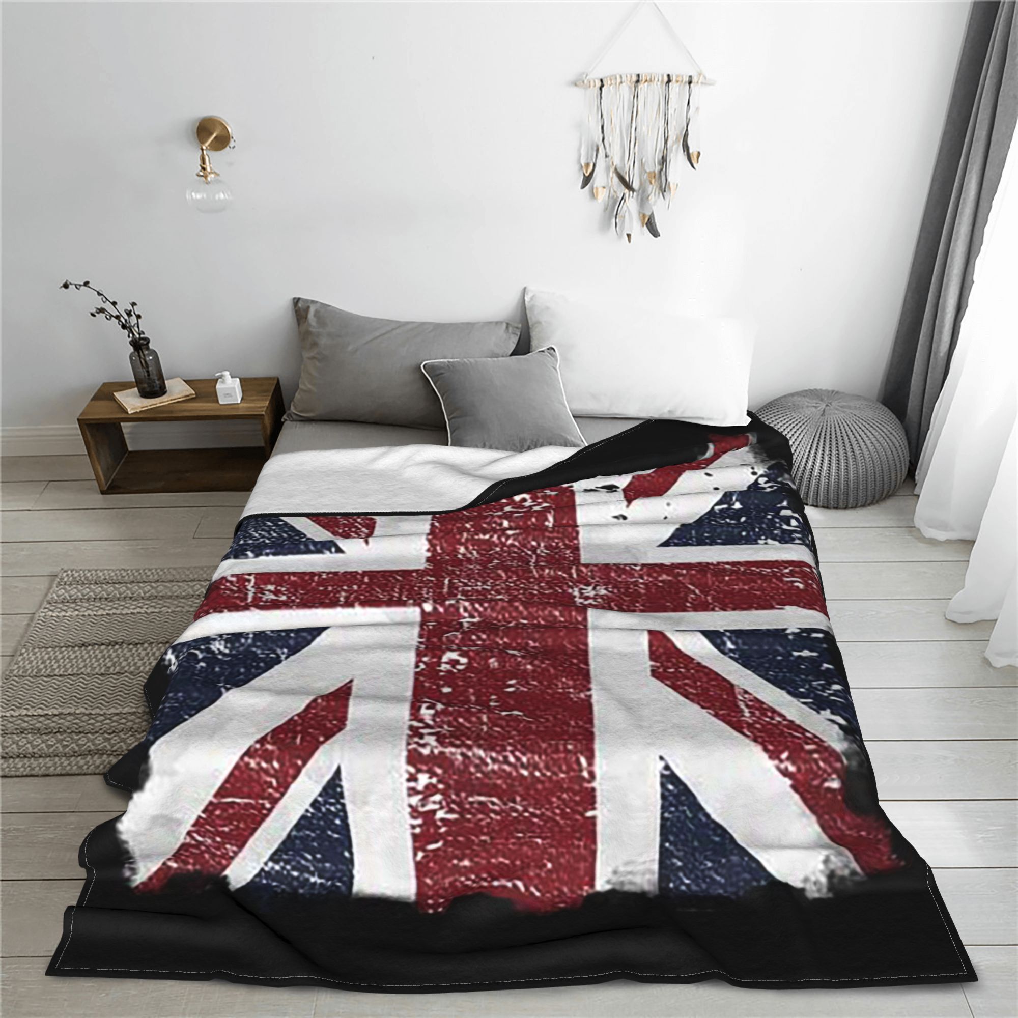 Masker Wajah Union Jack Hitam  - Home Office Uk ulasan dan harga
