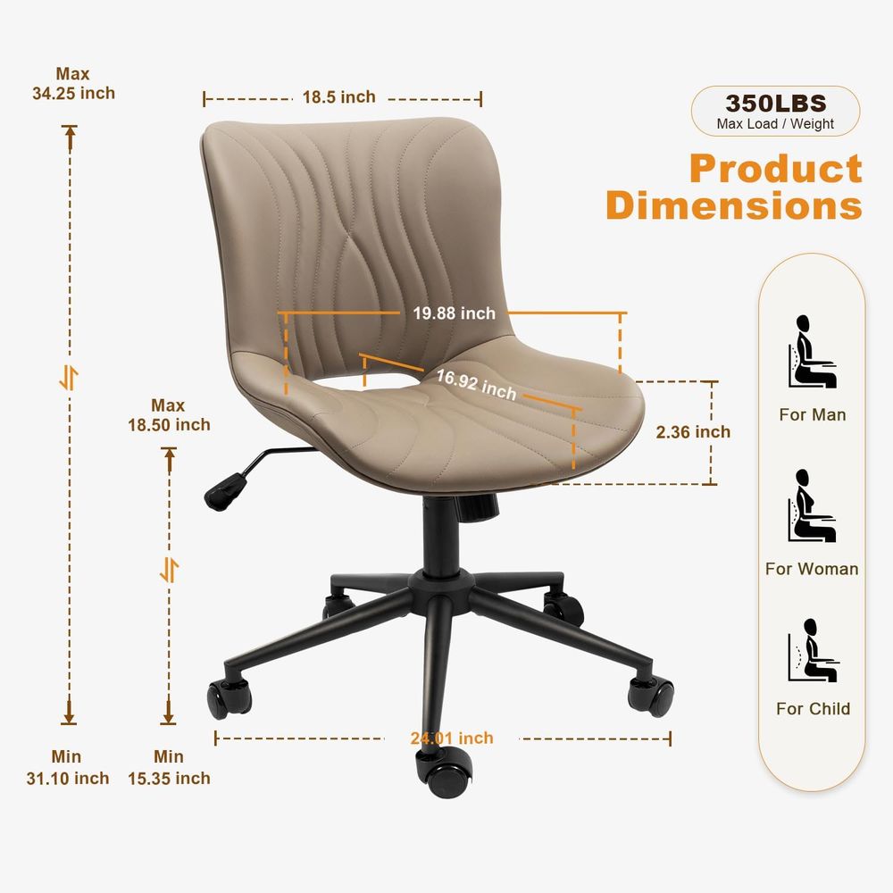 Kursi Meja Putar Ergonomis yan - Home Office Desk ulasan dan harga