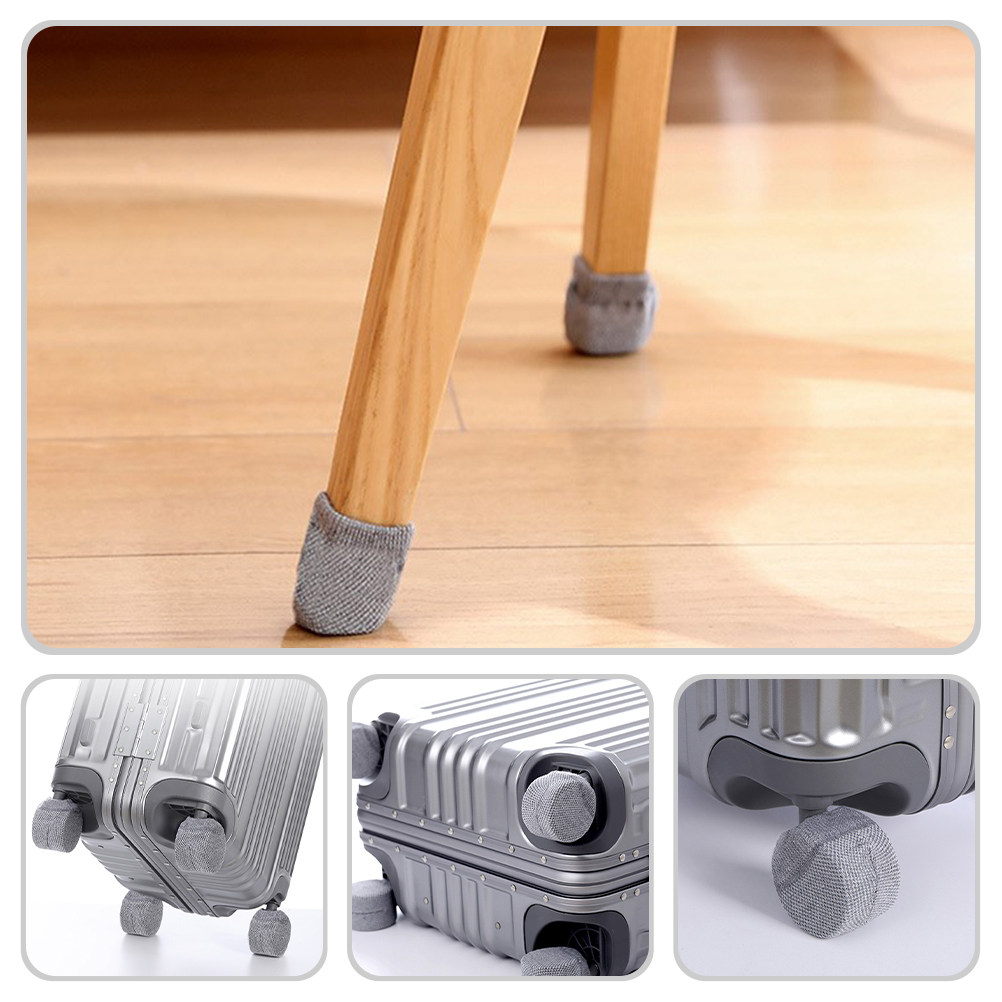 4Pcs Pelindung Kaki Kursi Flek - Home Office And Library ulasan dan harga