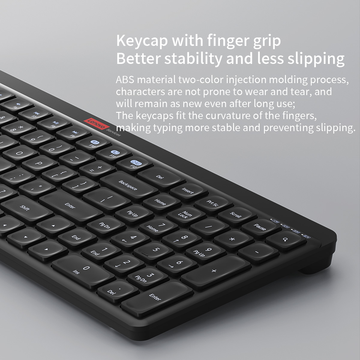 Keyboard Nirkabel Lenovo Dual  - Home Office Uk ulasan dan harga