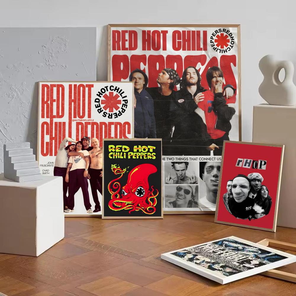 Poster Rock Alternatif Red Hot - Home Office Alternative ulasan dan harga