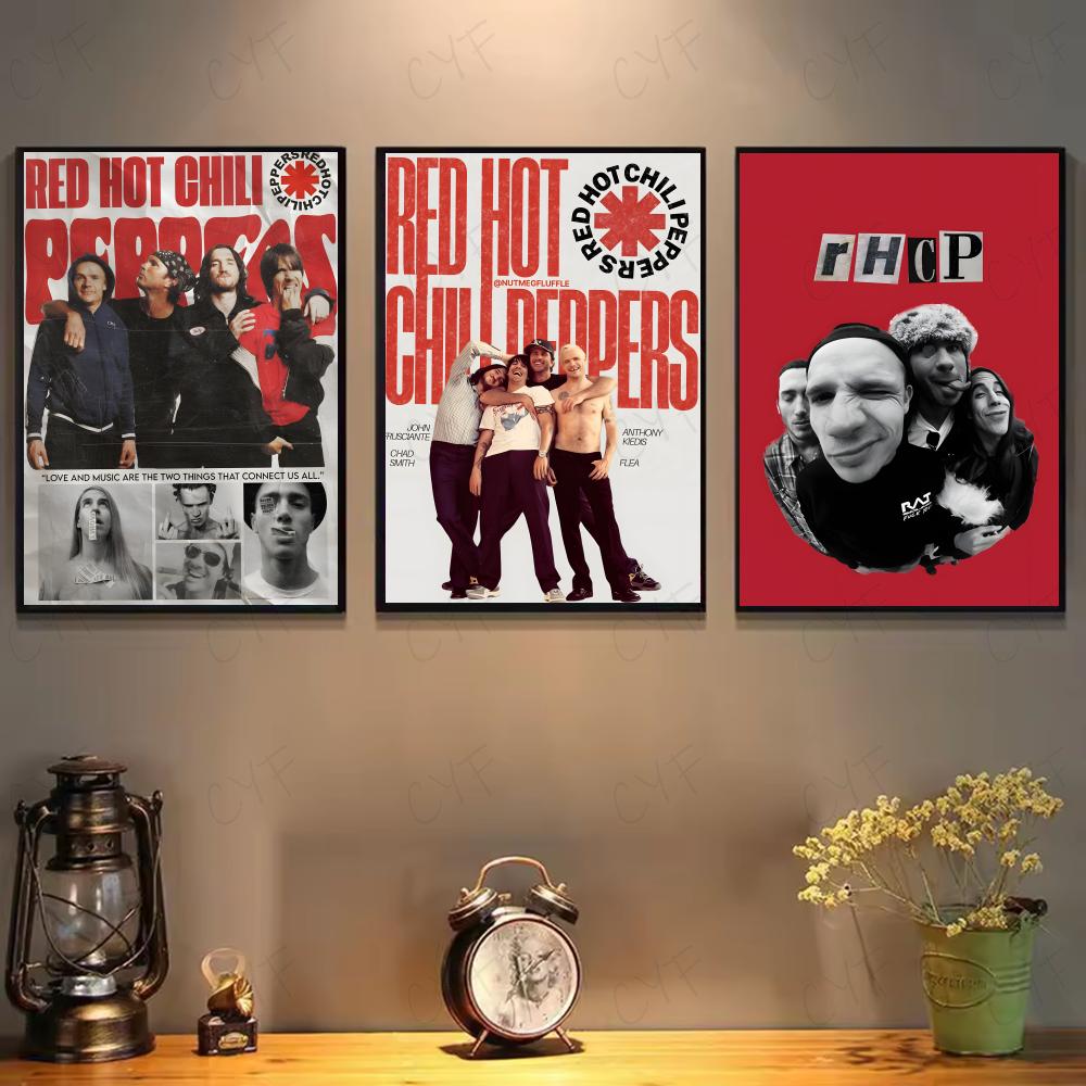 Poster Rock Alternatif Red Hot - Home Office Alternative ulasan dan harga