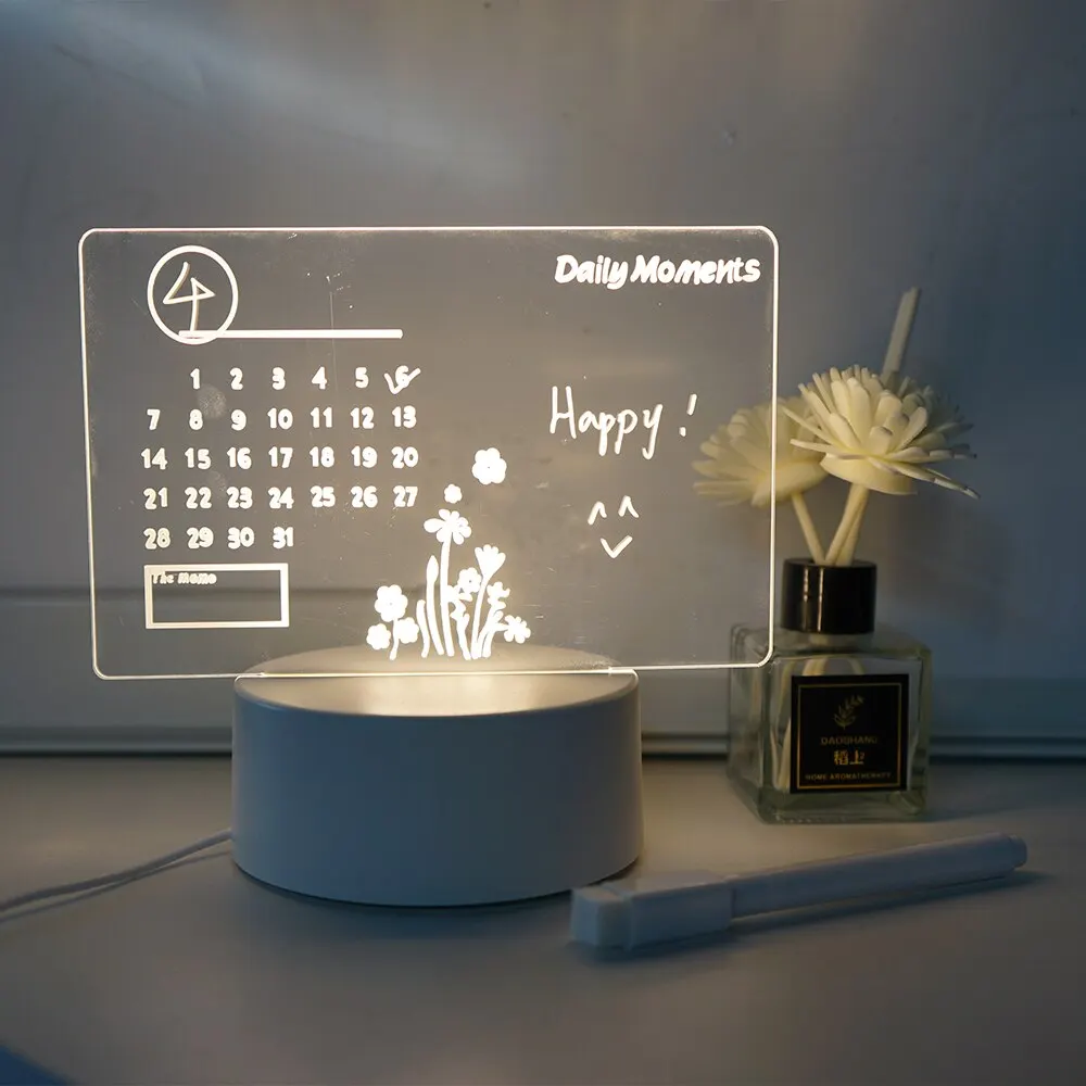 Papan pesan akrilik LED Notepa - Letter Tray Desk ulasan dan harga