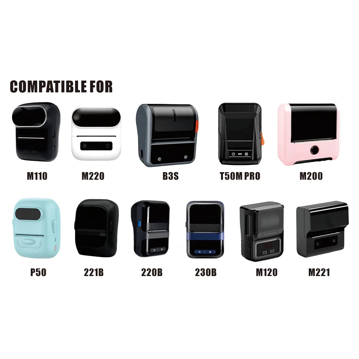 Stiker termal kertas termal pe - Label Maker Machine ulasan dan harga