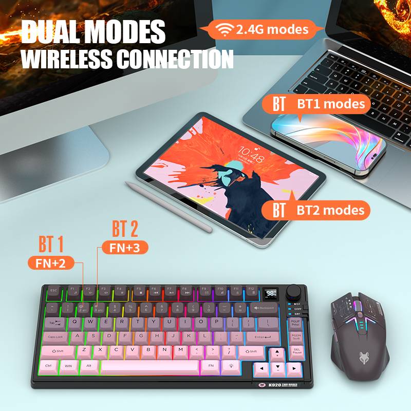 K920 Set Keyboard dan Mouse Ga - Home Office Uk ulasan dan harga