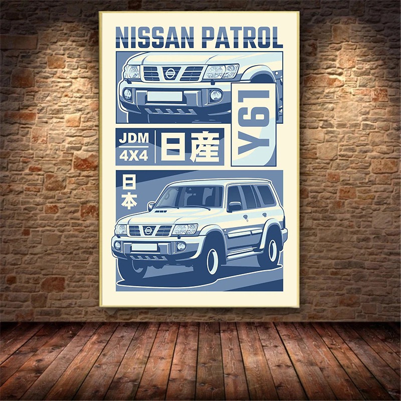 Poster Mobil JDM Minimalis Mod - Home Office Marketing ulasan dan harga