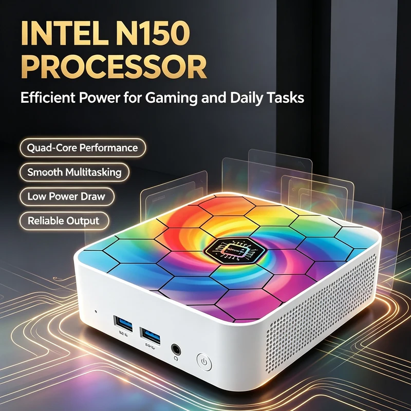 PC Desktop Mini Intel N150 16G - Home Office Windows 11 ulasan dan harga