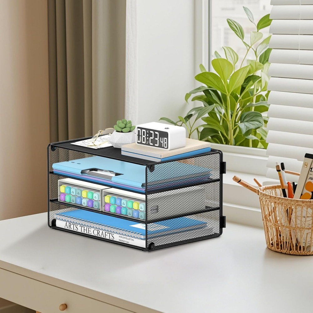 Rak Surat 3 Tingkat Berbahan J - Letter Tray Desk ulasan dan harga