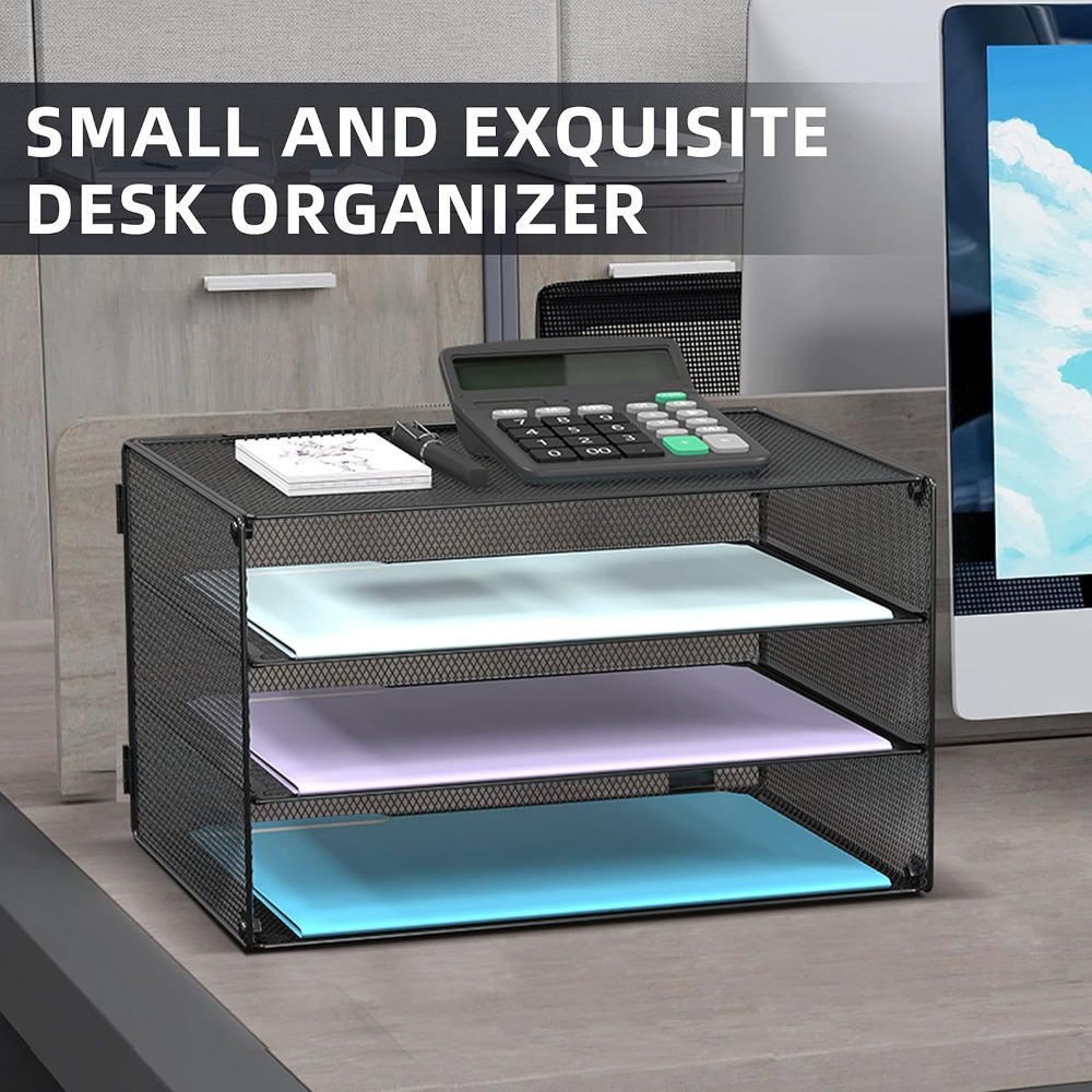 Rak Surat 3 Tingkat Berbahan J - Letter Tray Desk ulasan dan harga