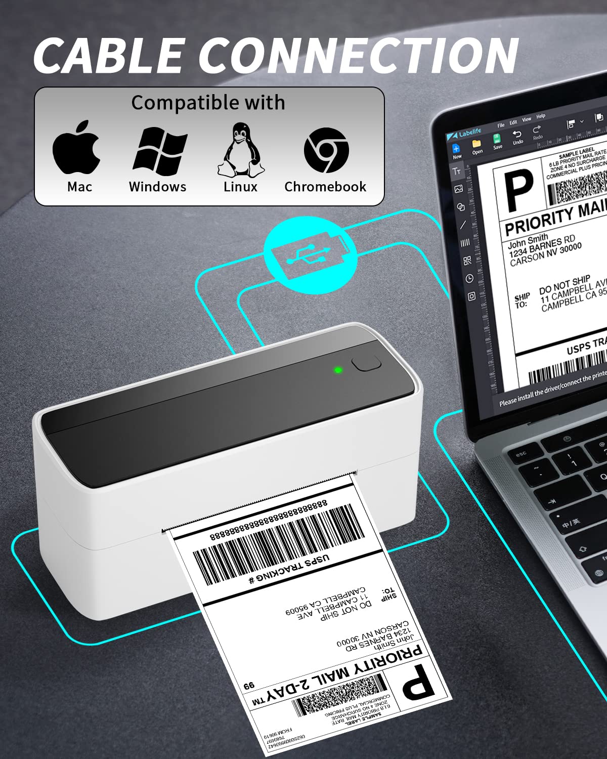 Phomemo 241 Printer pengiriman - Label Maker Machine ulasan dan harga